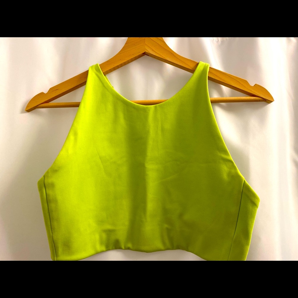 Topanga Bra - Girlfriend Collective - Med (Green)